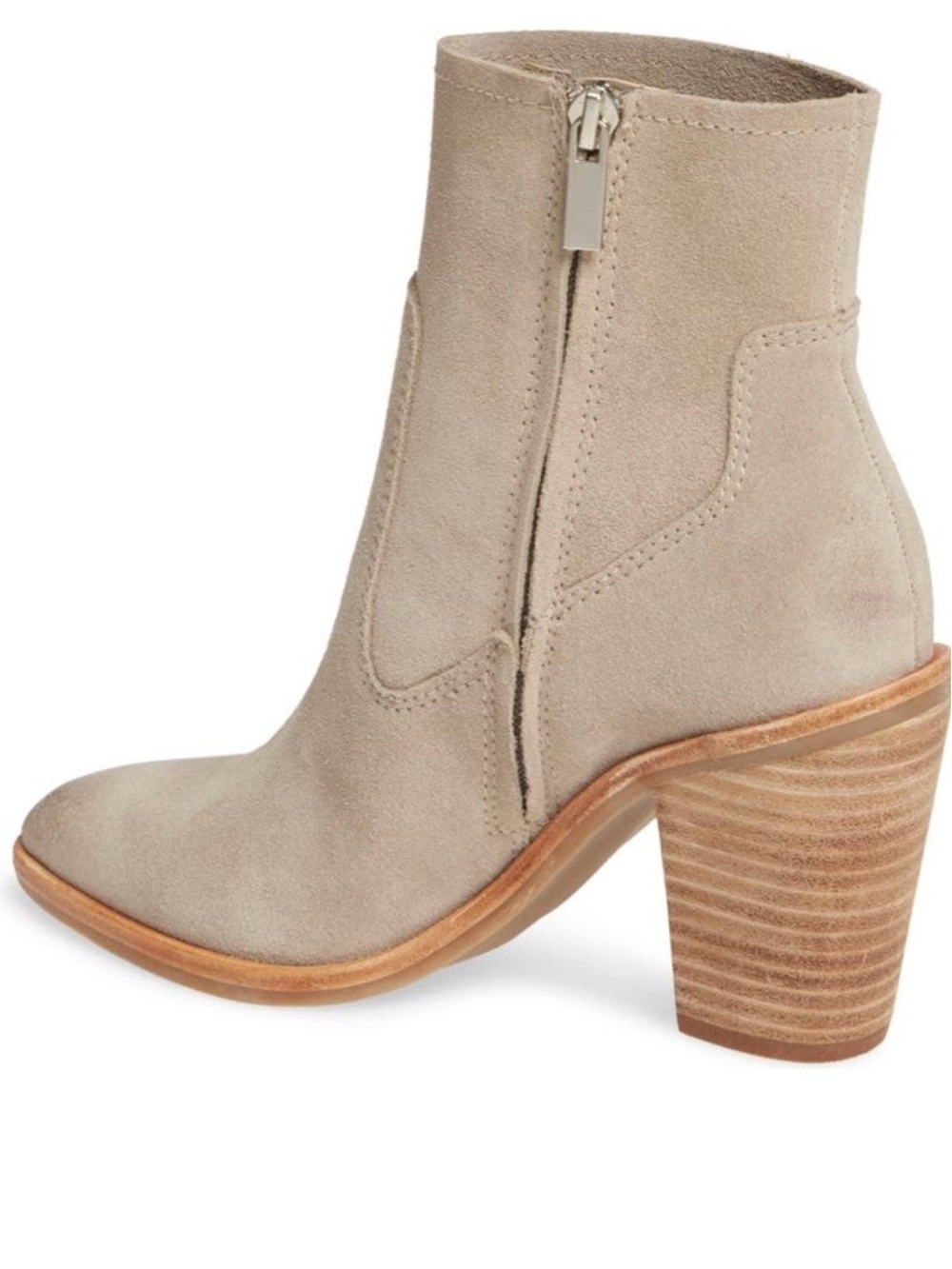 Treasure & Bond Suede Ankle Boot in Taupe 8.5